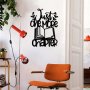WALLXPERT Dekorativni metalni zidni pribor Just One More Chapter - slika 3