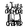 WALLXPERT Dekorativni metalni zidni pribor Just One More Chapter - slika 1