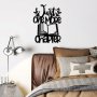 WALLXPERT Dekorativni metalni zidni pribor Just One More Chapter - slika 2