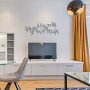WALLXPERT Dekorativni metalni zidni pribor Sahika 2 - slika 3