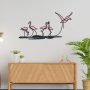 WALLXPERT Dekorativni metalni zidni pribor Flamingo M - slika 4