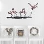 WALLXPERT Dekorativni metalni zidni pribor Flamingo M - slika 5