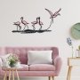 WALLXPERT Dekorativni metalni zidni pribor Flamingo M - slika 2
