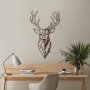 WALLXPERT Dekorativni metalni zidni pribor Rusty Deer 3 - slika 3