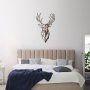 WALLXPERT Dekorativni metalni zidni pribor Rusty Deer 3 - slika 5