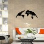 WALLXPERT Dekorativni metalni zidni pribor World Map Large Metal Decor - slika 1
