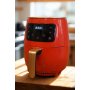 QUANTEK Q1301RD AIR FRYER SA TAJMEROM LCD 6L 1600W CRVENA - slika 3
