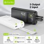 Bavin Power bank 20000mAh 22,5W Type C & Ligtning kabl bela - slika 3