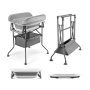 KINDERKRAFT Stalak BUBBLY sivi - slika 1