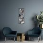 WALLXPERT Dekorativni metalni zidni pribor Kelebek - slika 3
