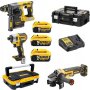 DeWALT DCK305P3T Aku set alata DCH273+DCG405+DCF887, 3x5Ah - slika 1