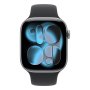 APPLE Watch S11 GPS 46mm Space Grey Aluminium Case with Black Sport Band - M/L (mev44et/a) - slika 2