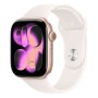 APPLE Watch S11 GPS 46mm Rose Gold Aluminium Case with Light Blush Sport Band - S/M (mev64et/a) - slika 1