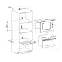 CANDY CA38FL7NWBX ugradna mikrotalasna rerna - slika 3