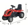 Milla Toys Traktor na pedale sa prikolicom crveni 88/10107 - slika 4