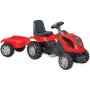 Milla Toys Traktor na pedale sa prikolicom crveni 88/10107 - slika 1