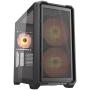 COUGAR MX600 Mini RGB PC Case, Mini Tower, Black - slika 1