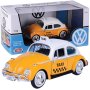 MotorMax Metalni auto 1:24 1966 Volkswagen Classic Beetle Taxi 25/79577 - slika 3