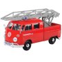 MotorMax Metalni auto 1:24 Volkswagen Fire Truck W/Aerial Ladder 25/79584 - slika 1