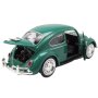 MotorMax Metalni auto 1:24 1966 Volkswagen Classic Beetle 25/73223 - slika 3