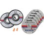 EINHELL By KWB metalni set 125mm reznih ploča 125 mm u kutiji + čepići za uši – 7 delova 49712052 - slika 1