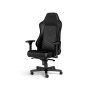 NOBLECHAIRS HERO Gaming stolica crno-platinum bela - slika 2