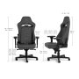 NOBLECHAIRS HERO ST TX Gaming stolica antracit - slika 5