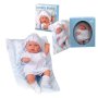 PERTINI Lutka Lovely Baby 33cm sa jastukom plava - slika 1