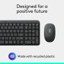 LOGITECH Tastatura + miš, USB Wireless Logitech MK250 Desktop Graphite US, New - slika 2