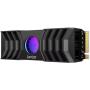 LEXAR 1TB High Speed PCIe Gen5 x4 M.2 NVMe up to 12,000 MB/s read and 11,000 MB/s write, RGB FAN heatsink - slika 2