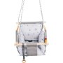 WALLXPERT Stolica za ljuljanje za bebe Selale Grey ljuljaška - slika 2