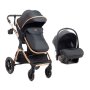 BBO KOLICA ZA BEBE (X1) DORY SET - BLACK - slika 1