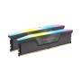 CORSAIR VENGEANCE 32GB(2x16GB)/DDR5/6400MHz/CL32/1.40V/RGB/EXPO & XMP - slika 1