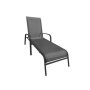 MAKAO Ležaljka metalna 200x67x44 cm siva TT 710030 OUTLET - slika 1