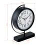 WALLXPERT Dekorativni stoni sat Maniera Black - slika 4