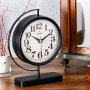 WALLXPERT Dekorativni stoni sat Maniera Black - slika 1