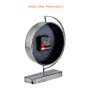 WALLXPERT Dekorativni stoni sat Maniera Grey - slika 3