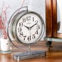 WALLXPERT Dekorativni stoni sat Maniera Grey - slika 1