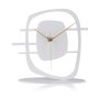 WALLXPERT Dekorativni stoni sat Macerie White - slika 2