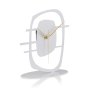 WALLXPERT Dekorativni stoni sat Macerie White - slika 3