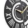 WALLXPERT Dekorativni stoni sat Ruota Black - slika 3