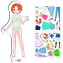 Quercetti Kreativni set Fashion Maggie 29 magneta 105/2927 - slika 2