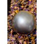 GRIPS Ornamento srebrna novogodišnja kugla 45 cm - slika 2