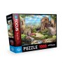 Blue Focus Puzzle Old Houses and Flowers BF285 108/22855 - slika 1