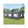 MultiGarden Baštenski šator, 3x9m, 8 strana, Gray OUTLET - slika 1