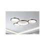 HOME LIGHT Vesta 372 LED plafonjera 50W crna OUTLET - slika 1