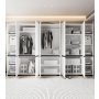 HANAH HOME Ormar Floransa 360 Bele boje - slika 3