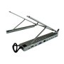 LC POWER USB LC-HUB-C-MULTI-STAND Notebook Holder with USB-C muli Hub, HDMI, mini-DP,VGA,LAN,3xUSB3.0,2xUSB-C carde reader,audio - slika 1