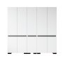 HANAH HOME Ormar Floransa 225 White Anthracite v2 - slika 4