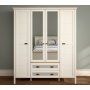 HANAH HOME Krem - hrast- sivi ormar FRN 21001 - slika 1